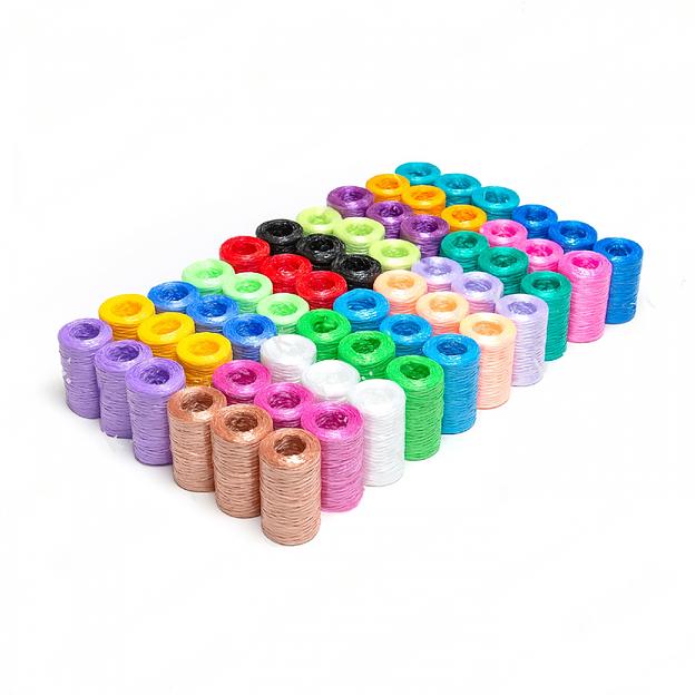 Нить полипропиленовая ТЭКС 250 катушка 100 г ассорти мешок, опт фото 1