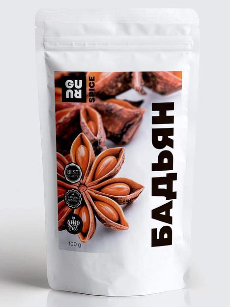 Бадьян (анис звездчатый) 100 гр ОПТ фото 1