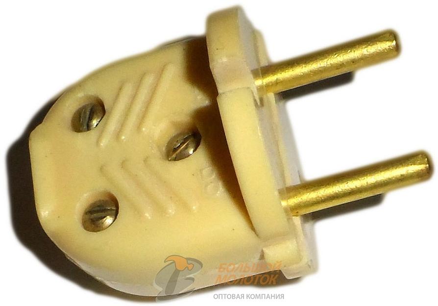 Вилка В6-001 разборная "плоская" л/ш, белая /600 фото 1