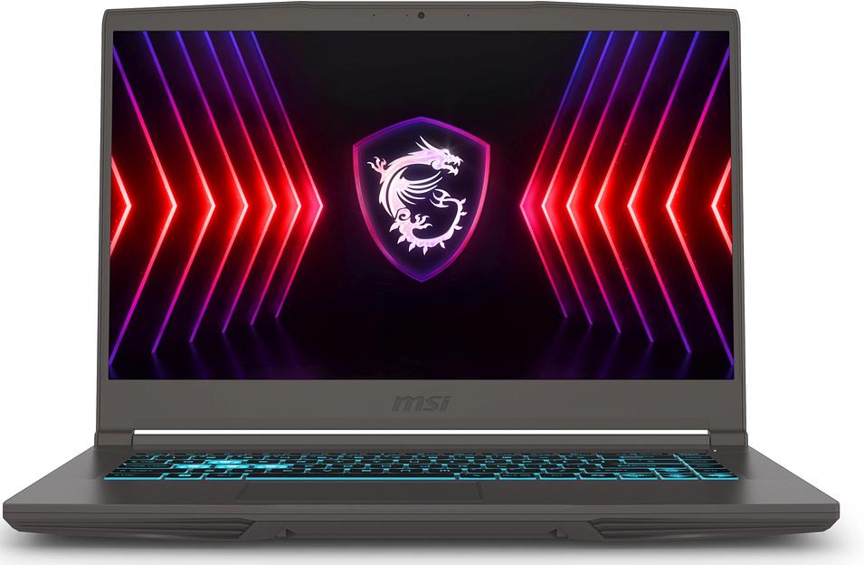 Ноутбук MSI Thin B12UCX-2633XRU Core i5 12450H 16Gb SSD512Gb NVIDIA GeForce RTX 2050 4Gb 15.6" IPS FHD (1920x1080) Free DOS grey WiFi BT Cam (9S7-16R831-2633) фото 1