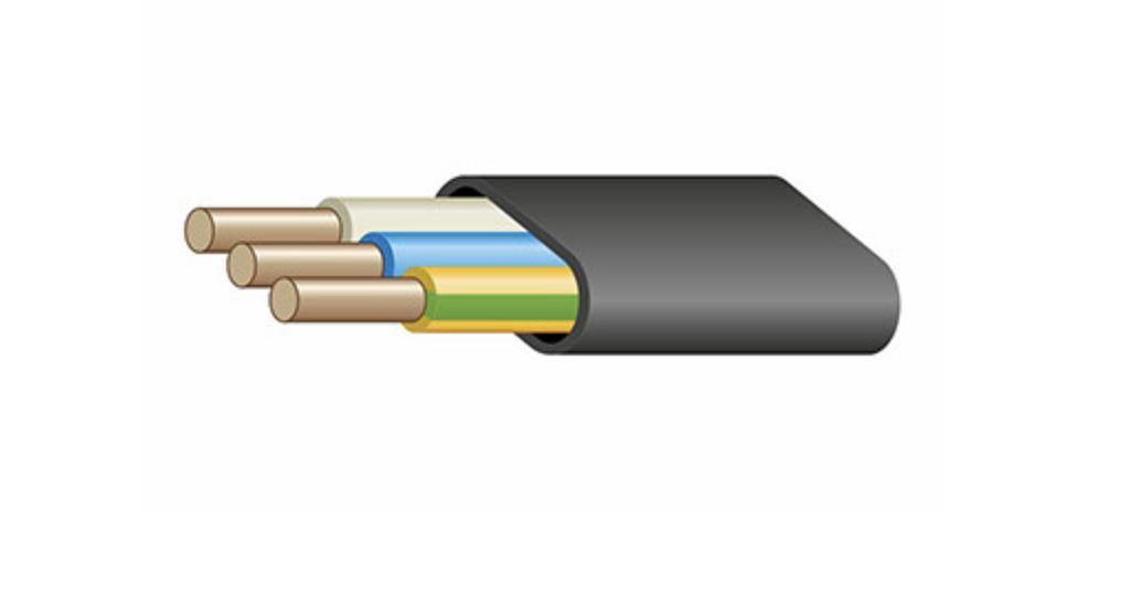 Силовой кабель ВВГ-ПНГ(А)-LS 3X4 ОК-0,66 (Конкорд), опт фото 1