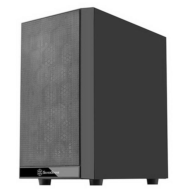 SST-PS15B-PRO Precision Mini Tower Micro ATX Computer Case, tempered glass, 2x 120mm ARGB, 1x ARGB Controller, black фото 2