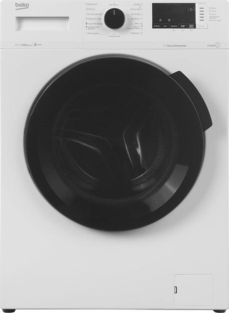 Стиральная машина Beko WSPE7612W класс: A загр.фронтальная макс.:7кг белый фото 1