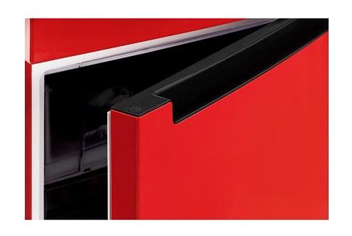 Холодильник Nordfrost NRB 152 R красный двухкамерный 205/115 л морозилка снизу фото 3