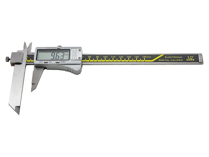 Штангенциркуль д/уступов ШЦЦСП-500 0,01 электр. регул. губка SHAN с поверкой фото 4