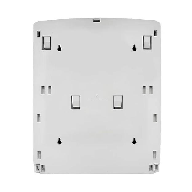 HOR Диспенсер для бумажных полотенец T1 Стандарт, корпус белый, нижнее стекло прозрачное, универс. система сложения (Z(C) / V(ZZ)) опт фото 6