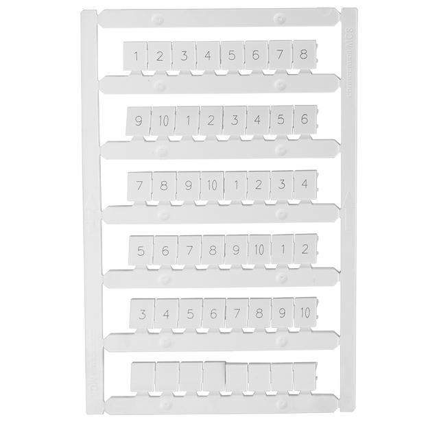 "Маркировка для лазерной печати ""1-10"" OptiClip MC8/H/1-10" фото 2