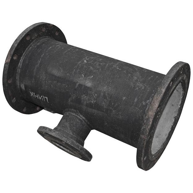 Тройник ТФ 300х250 чугунный фланцевый переходной с ЦПП вчшг фото 1