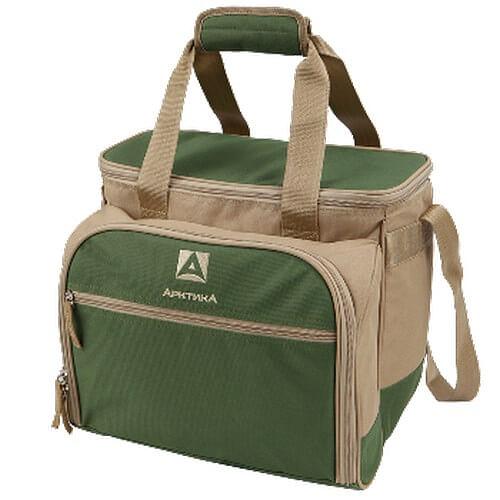 Сумка-холодильник с набором посуды для пикника на 4 персоны «Арктика» фото 1