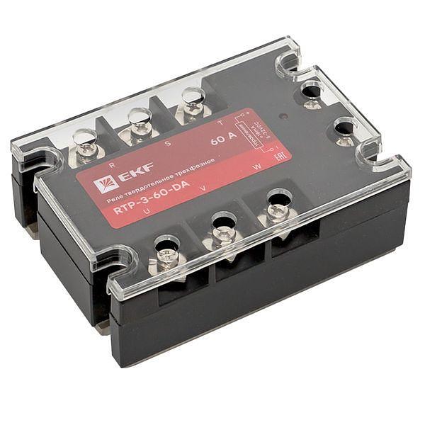 Реле твердотельное трехфазное RTP-60-DA PROxima EKF rtp-3-60-da фото 7