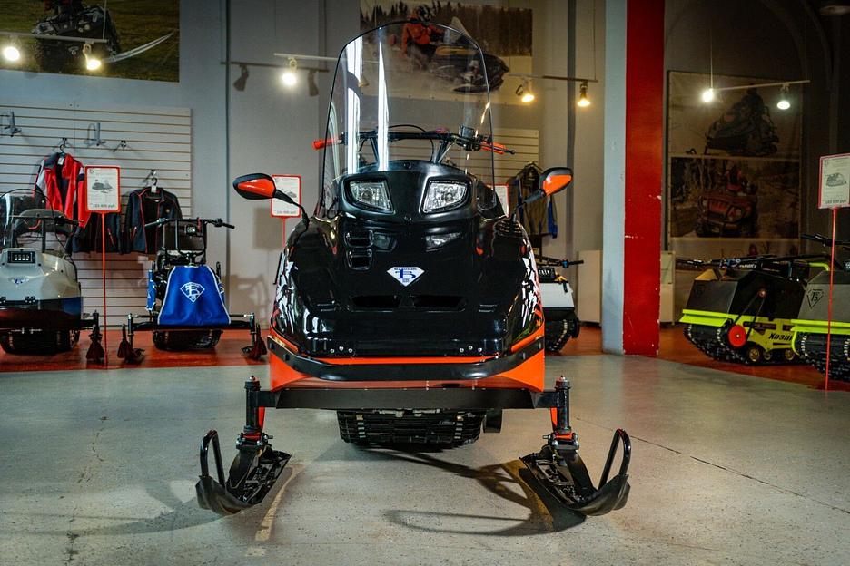 Снегоход Бурлак Азимут CS Limited 20 л.с. склизовая подвеска. 2900*1110*1280 мм фото 3