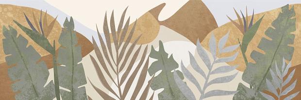 Плитка керамическая MEISSEN New garden 750х250 вставка многоцветный 16520 (A16520) фото 1