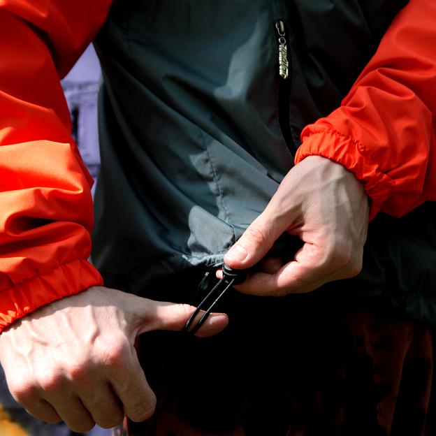 Сноубордическая куртка (парка) Code Ogee серый, оранжевый ОПТ фото 7