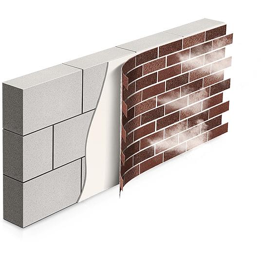 Декоративное покрытие АМК ригель №410 микс красный ОПТ фото 3