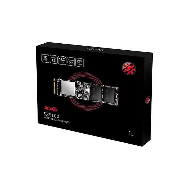 Твердотельный накопитель SSD ADATA XPG SX8100 1 ТБ M.2 фото 3