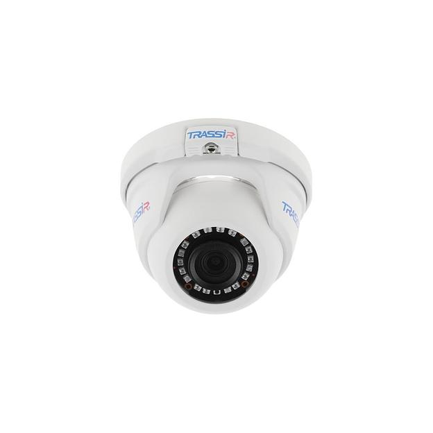 Камера видеонаблюдения IP Trassir TR-D2S5-noPoE v2, 1080p, 3.6 мм, белый фото 1