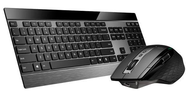 Клавиатура + мышь Rapoo 9900M BLACK клав:черный мышь:черный USB беспроводная Bluetooth/Радио slim (19354) фото 4