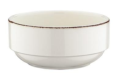 Соусник  30 мл. d=60 мм. Ретро коричневый край, форма Банкет /1/24/ фото 1