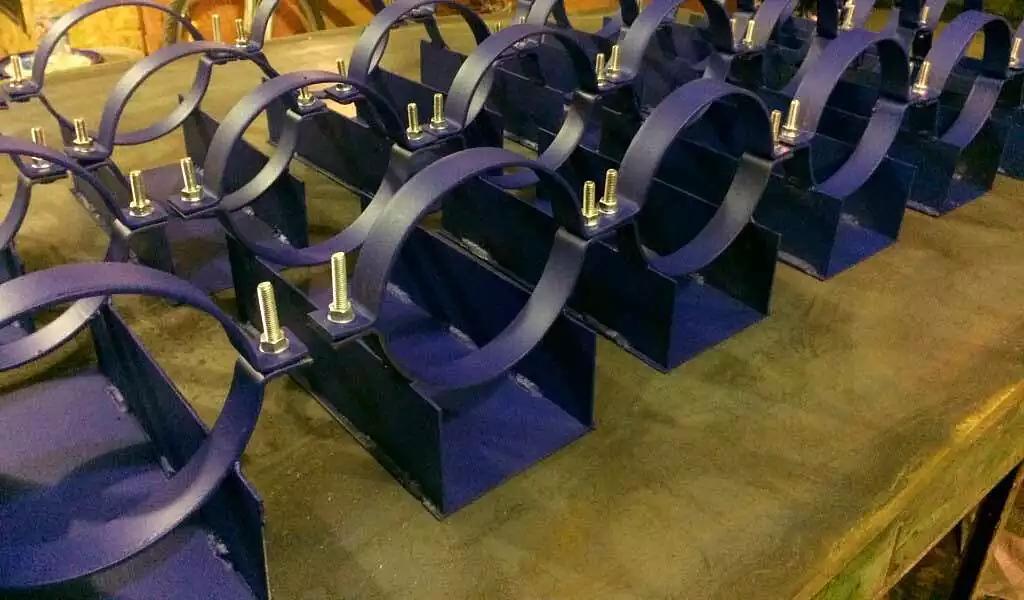 Опоры корпусные хомутовые КХ - Стальные металлоконструкции фото 4