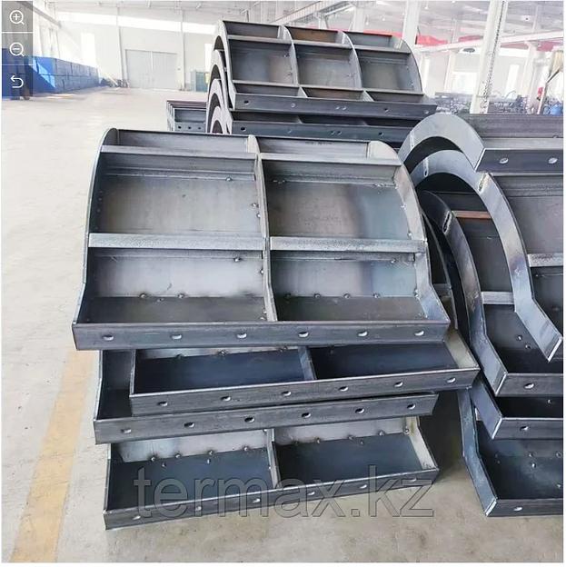 Изготовление металлической изогнутой опалубки фото 1