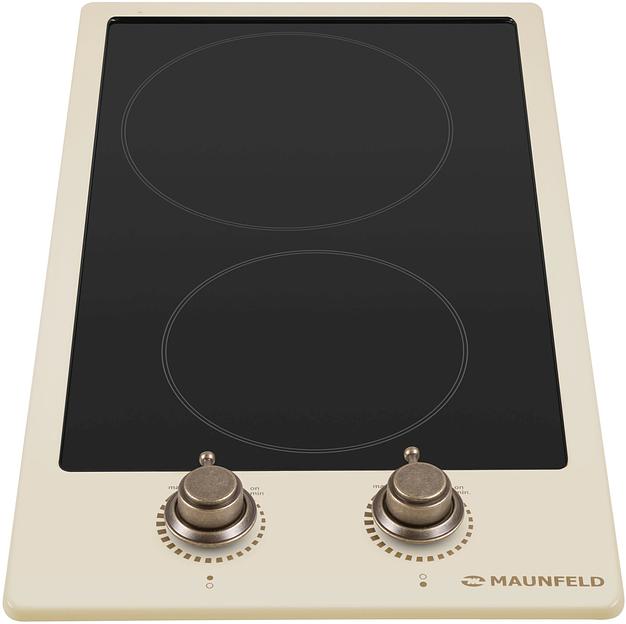 Варочная поверхность Maunfeld EEHE.32VCBGB.R бежевый/черный фото 2