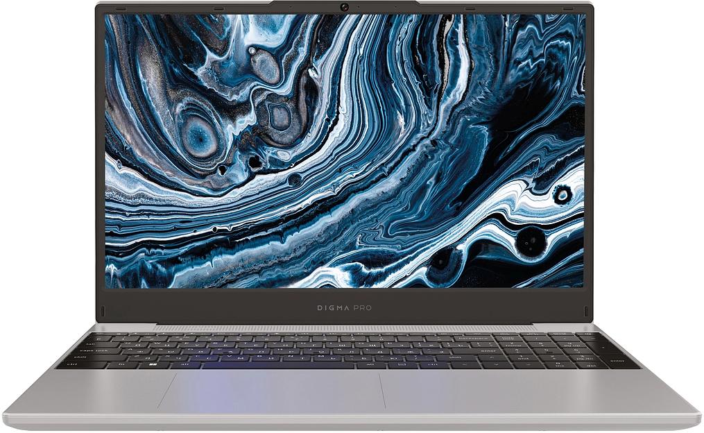 Ноутбук Digma Pro Breve Ryzen 5 7430U 16Gb SSD512Gb AMD Radeon 15.6" IPS FHD (1920x1080) Windows 11 Professional silver WiFi BT Cam 4500mAh (DN15R5-ADXW09) фото 2