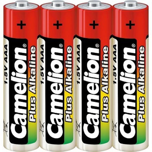 Camelion LR03 Plus Alkaline SP-4 (LR03-SP4, батарейка,1.5В) фото 1