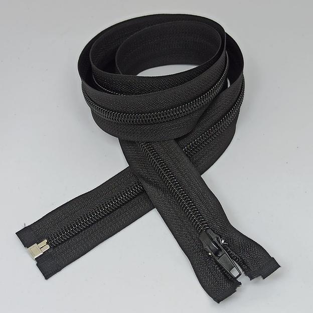 Молния спираль №7 90см 1зам черный фото 1