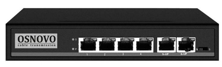 Коммутатор OSNOVO Коммутатор OSNOVO SW-20600/A(80W) (SW-20600/A(80W)) фото 1