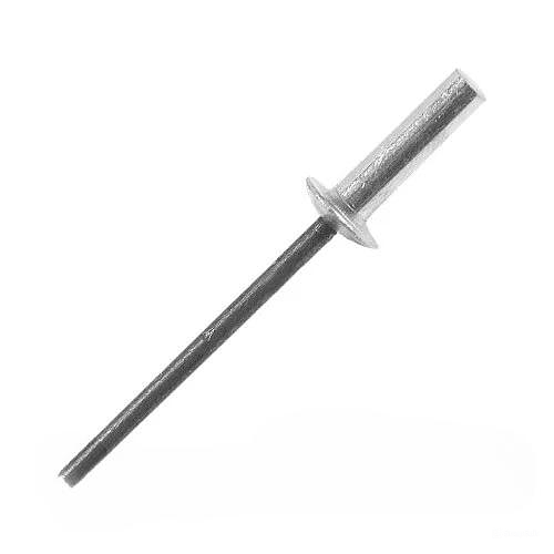 Заклепка вытяжная глухая со стандартным бортиком AL/ST (алюминий\сталь) ОПТ фото 1