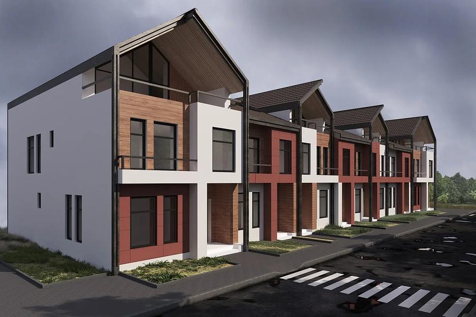 Проектирование таунхаусов фото 1