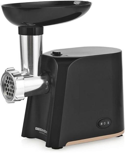 Мясорубка Redmond RMG-1223 1000Вт черный/серебристый фото 1