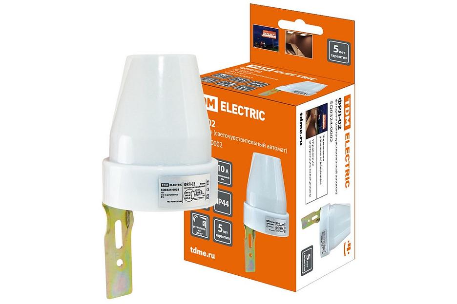 Фотореле ФРЛ-02 5-50Лк 10А, фото 1