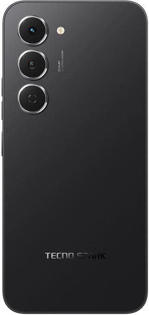 Смартфон Tecno Spark 40 Pro 128Gb 8Gb черный моноблок 3G 4G 6.78" 1080x2436 Android 14 108Mpix 802.11 a/b/g/n/ac NFC GPS GSM900/1800 Protect фото 3