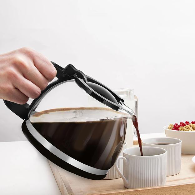 Кофеварка капельная Kitfort КТ-7136 680Вт черный фото 8