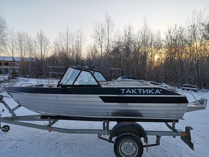 Алюминиевый катер Тактика 460 DC, 480*180*77 см фото 3