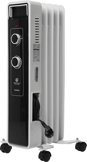 Радиатор масляный Royal Clima Parma ROR-PR5-1000M 1000Вт белый/черный фото 1