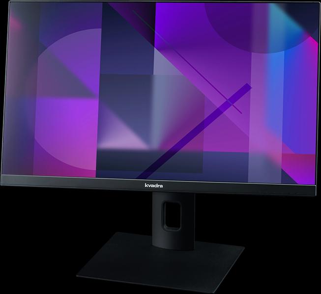 Моноблок Kvadra A20 NT черный 23.8" FHD(1920x1080) Core i5-11400, 16GB DDR4 (1x16Gb), SSD 512Gb, noDVD, HD Webcam, WiFi, BT, Kb,Mouse, noOS, 1Y Wty, МПТ фото 1