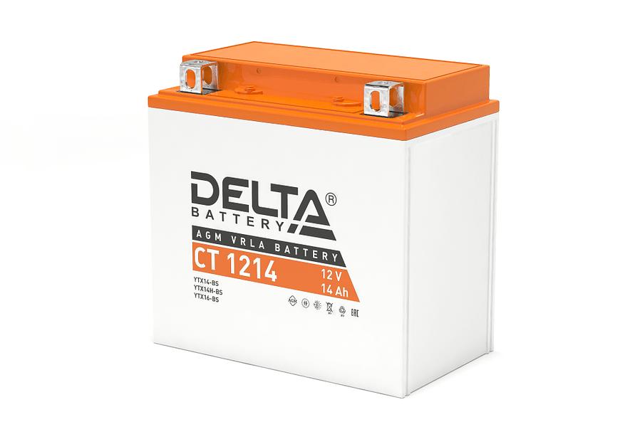 Аккумуляторная батарея DELTA BATTERY CT 1214 фото 2