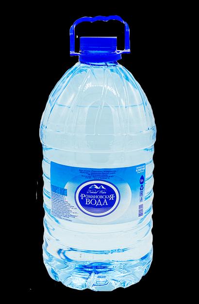 Вода питьевая «Романовская вода» 5 литров ОПТ  фото 1