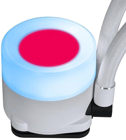 Система водяного охлаждения Lian-Li GA II Trinity 240 Soc-AM5/AM4/1151/1200/1700 белый Al+Cu Ret фото 5