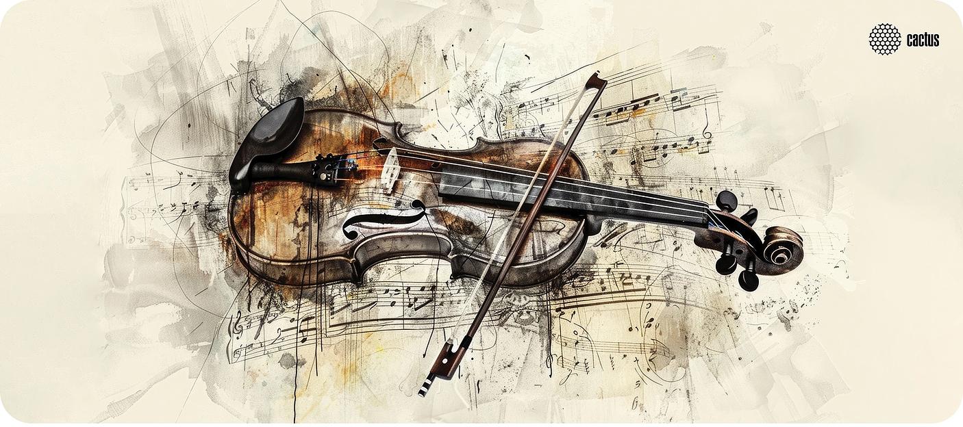 Коврик для мыши Cactus Musical 900x400x4мм (CS-MP-COR02XXL) фото 1