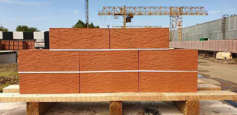 Кирпич пустотелый керамический рядовой утолщённый Россо-Фреско-1,4 НФ 250×120×88 мм опт фото 2