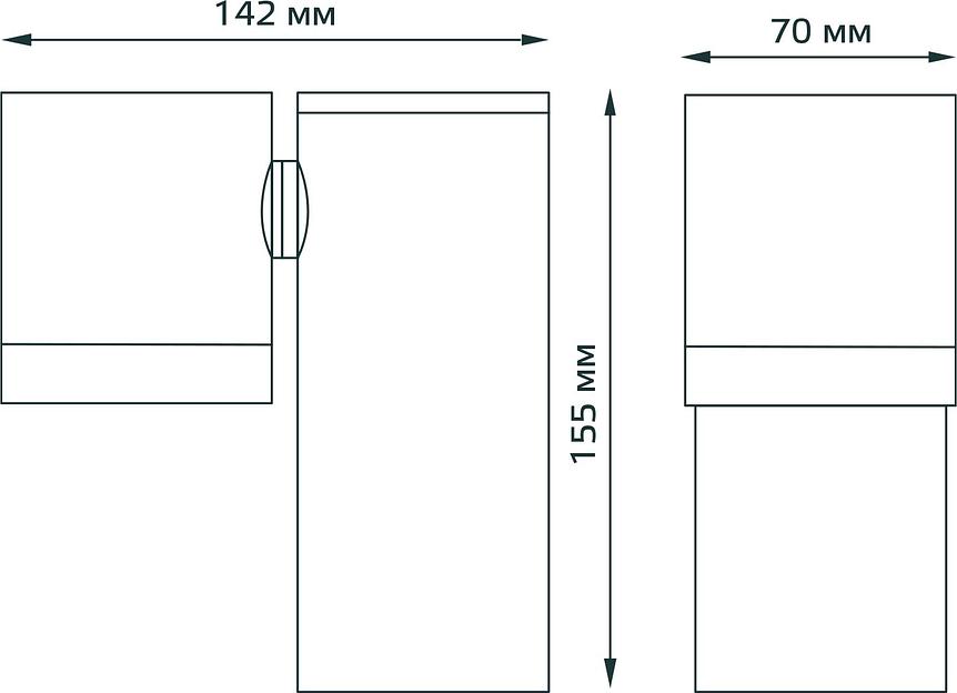 Светильник садово-парк. Gauss GD151 35Вт ламп.:1шт черный фото 3