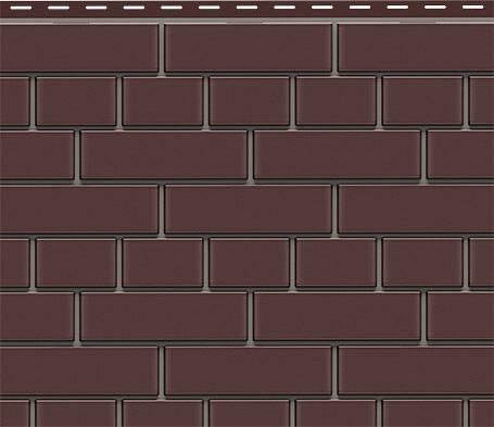 Фасадные панели под кирпич «Кирпич прокрашенный», опт фото 2