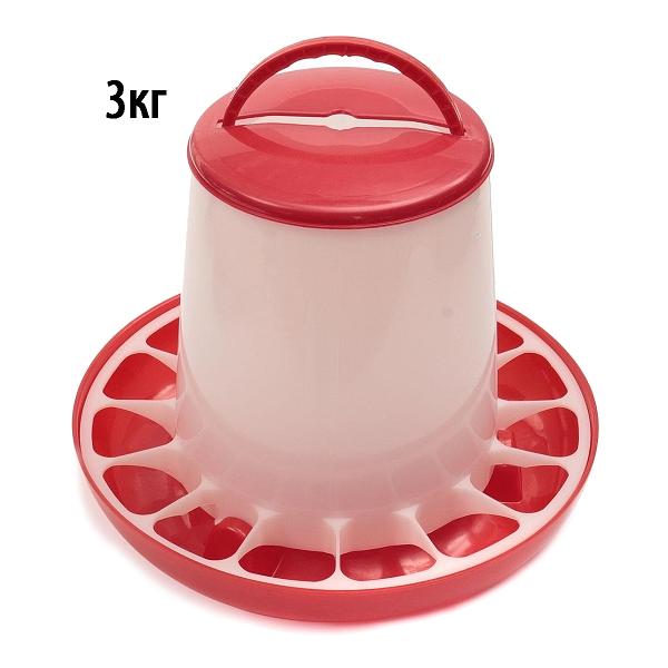 Кормушка бункерная 3 кг. фото 1