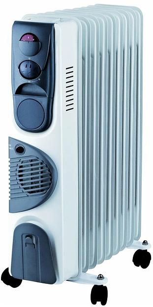 Радиатор масляный Centek CT-6203-9 2400Вт белый фото 1