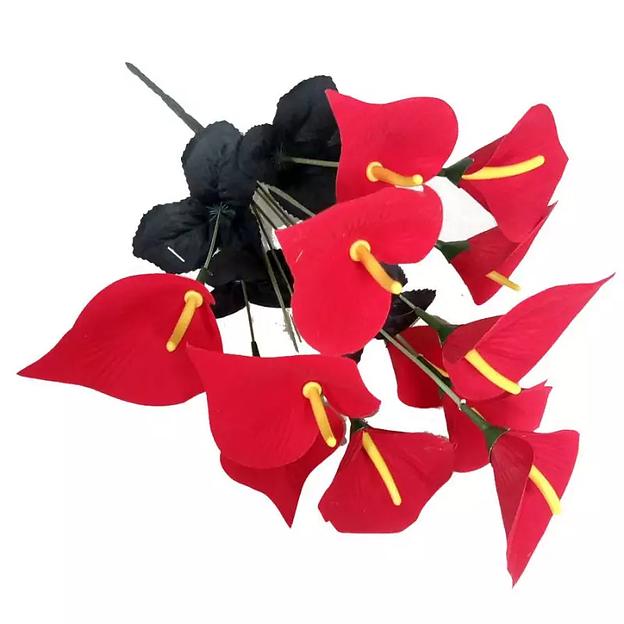 Букет калл на 12 голов 30см 454-761 454-762 фото 3