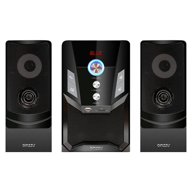 Ginzzu GM-415, Акустическая система 2.1, 50W/BT/USB/SD/FM/ДУ фото 2