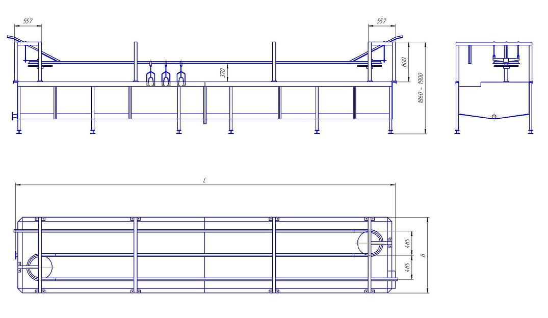 Ванна охлаждения птицы погружная фото 3
